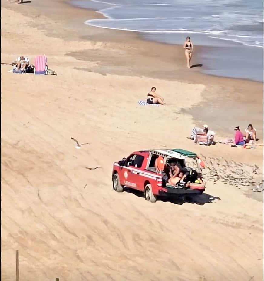 Des images saisissantes du sauvetage du Québécois mort noyé en Floride, dont on connaît maintenant l’identité, circulent.