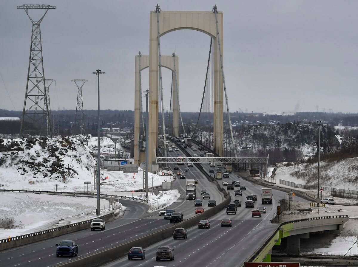 «Mini-carambolages»: situation rétablie sur le pont Pierre-Laporte ...