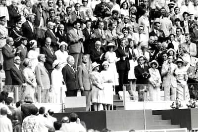 A inauguração dos Jogos Olímpicos de Montreal, em 17 de julho de 1976, aconteceu em meu lugar na presença da rainha Elizabeth II.