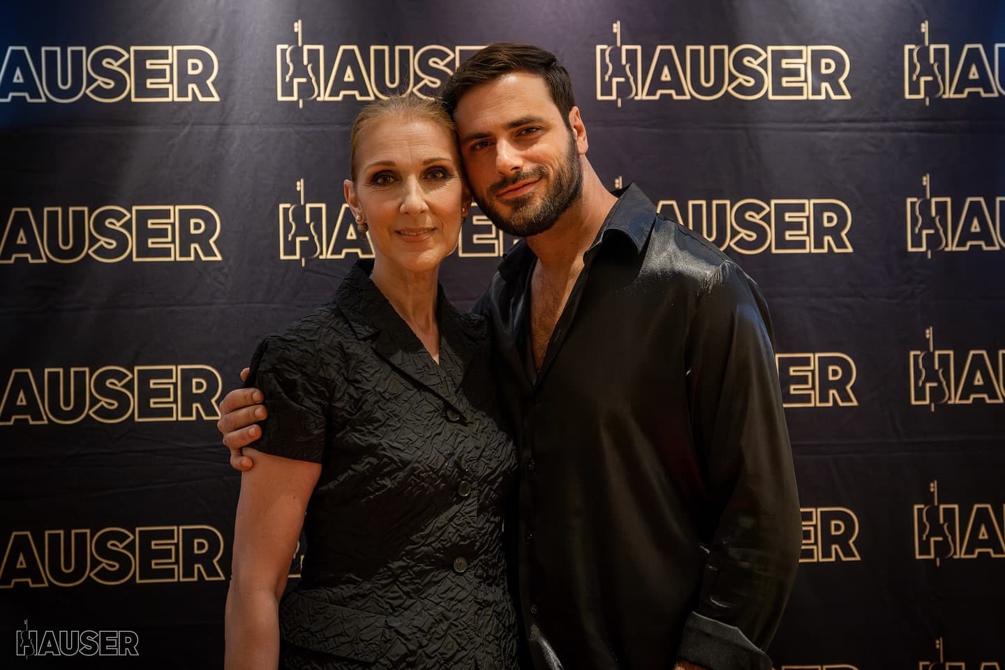 C&eacute;line Dion au spectacle de Hauser avec ses fils: le public l&rsquo;ovationne