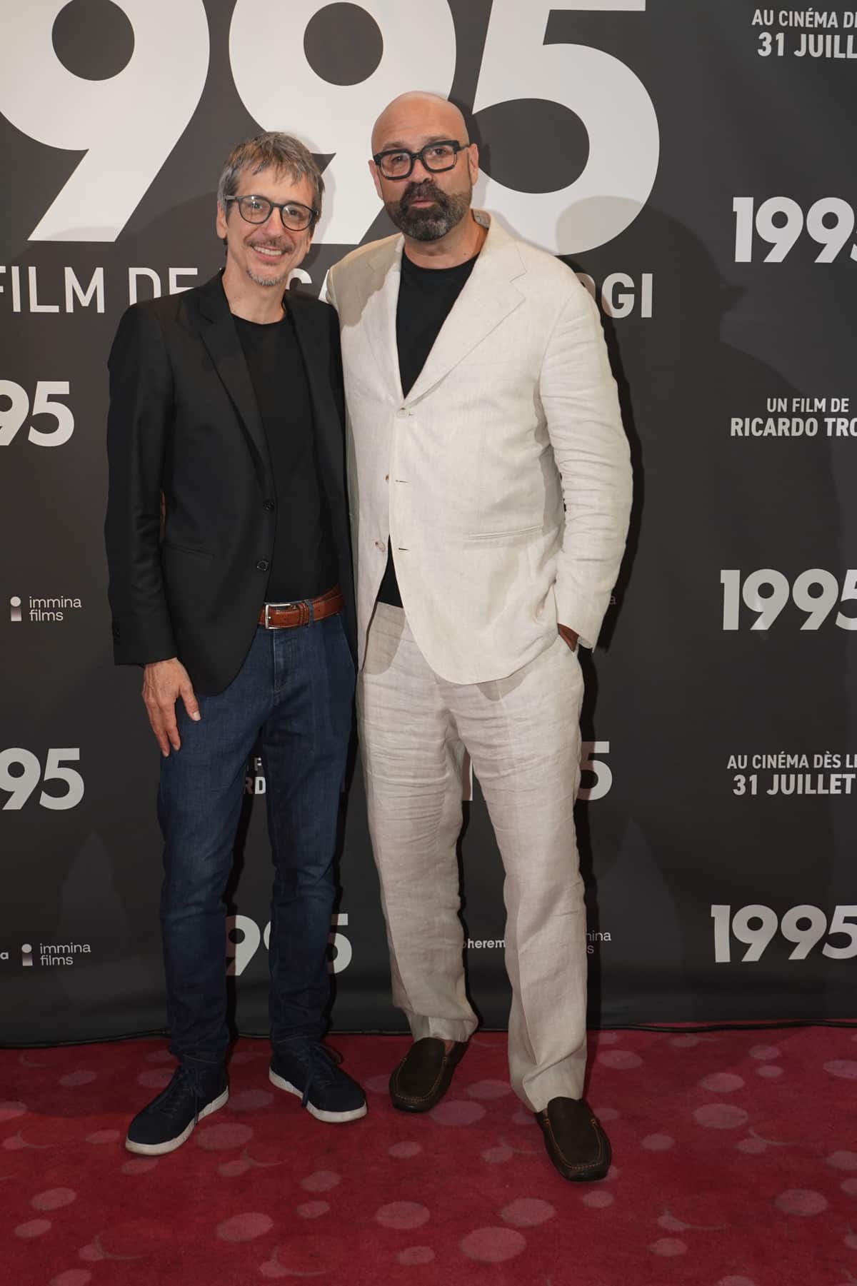 [PHOTOS]  De la gran visita: Denis Villeneuve en la alfombra roja de la película “1995” de su amigo Ricardo Trogi