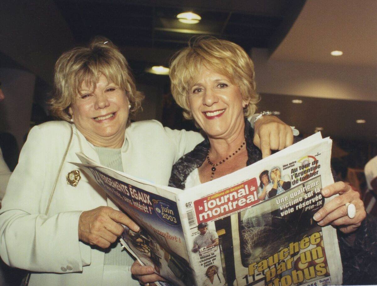 Denise Filiatrault réagit au décès de son amie Denise Bombardier: «Elle ...