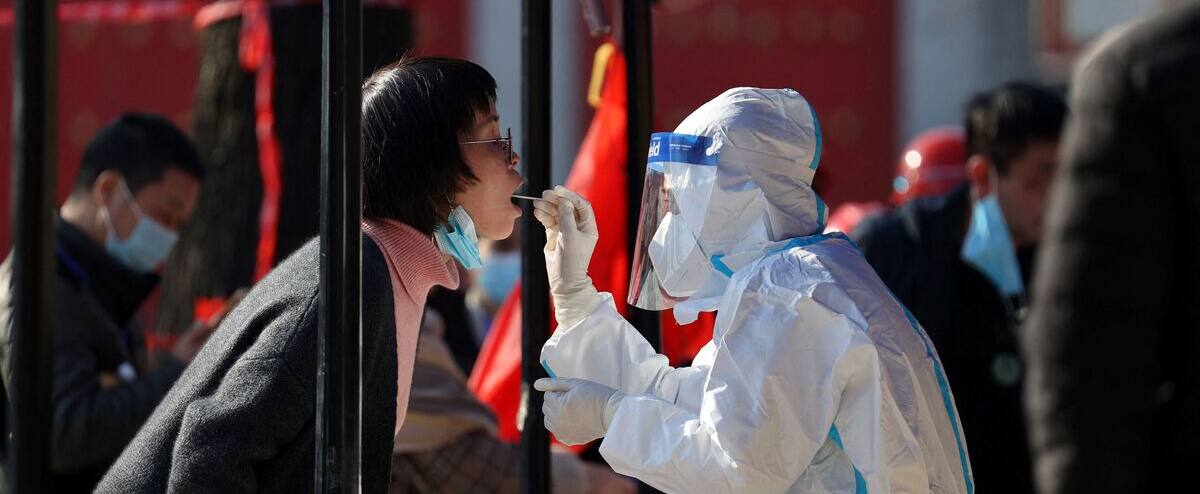 China has seen the highest number of corona virus infections in the last four months China has seen the highest number of corona virus infections in the last four months