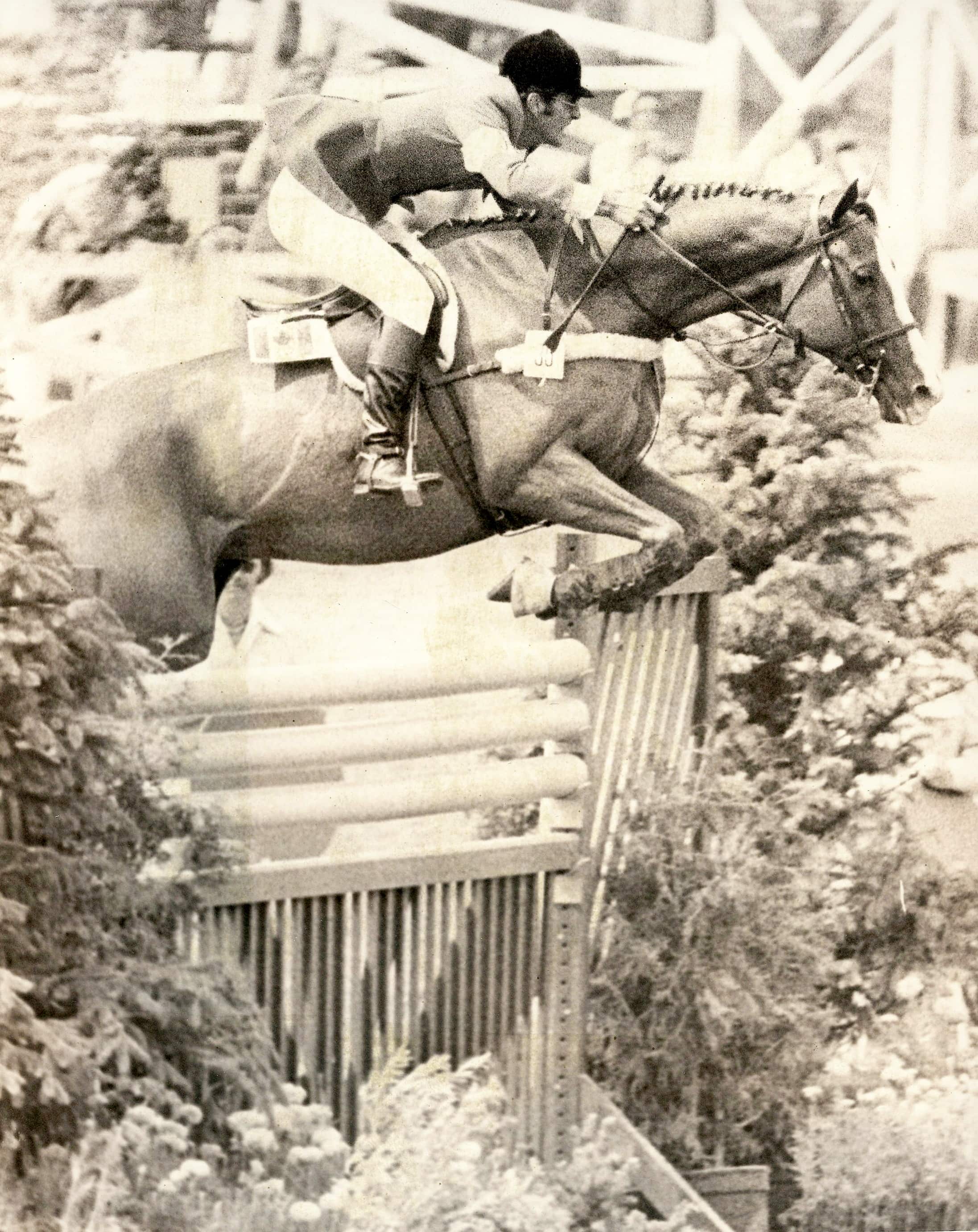Michel Vaillancourt, no filho de Branch County, relatou uma medalha de prata à prova individual de obstáculos, no Stade olympique, durante os Jogos Olímpicos de Montreal de 1976.