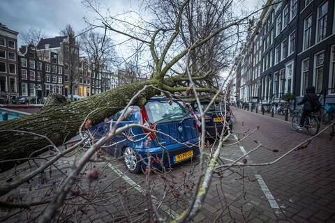 Storm Eunice swept through northern Europe, killing at least 13 people