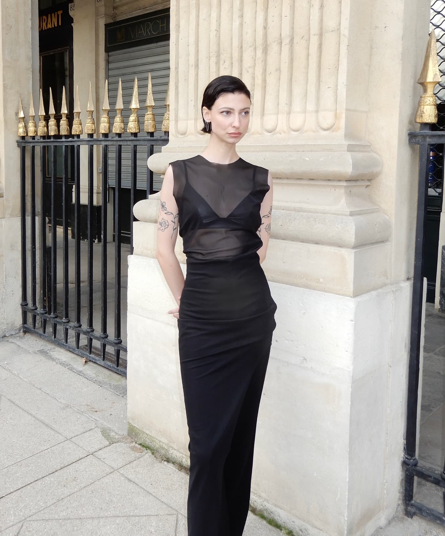 Son «lip combo» signature pour un look de feu