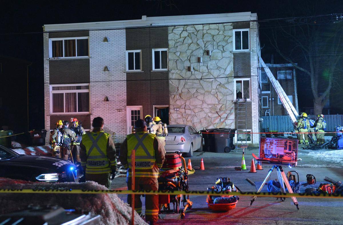 SalaberrydeValleyfield un mort dans l’incendie d’un bâtiment