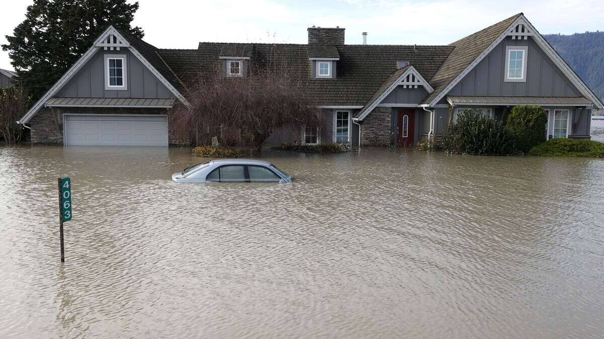 Abbotsford menacée par le débordement du fleuve Nooksack