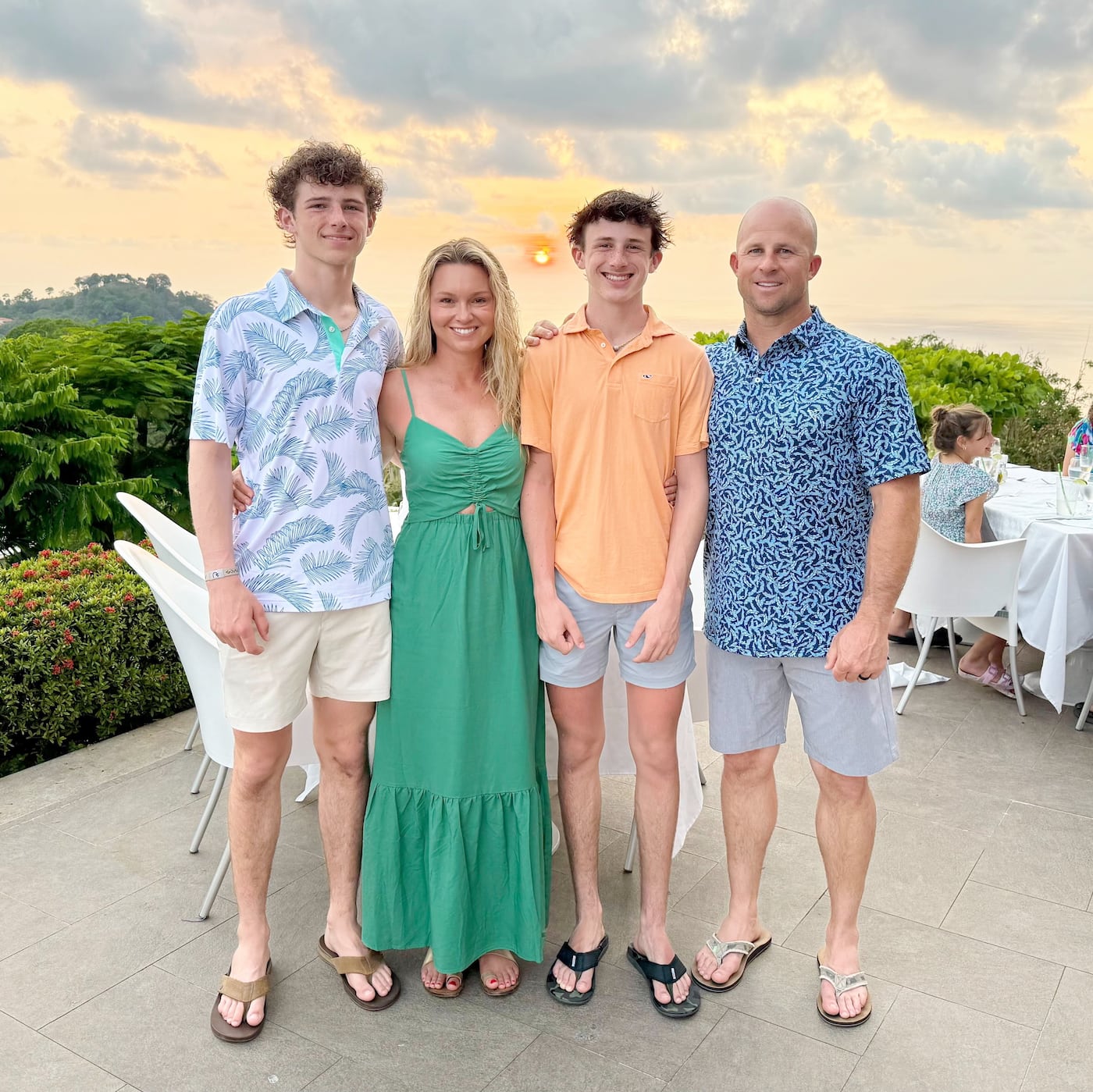 Brett Gardner and family