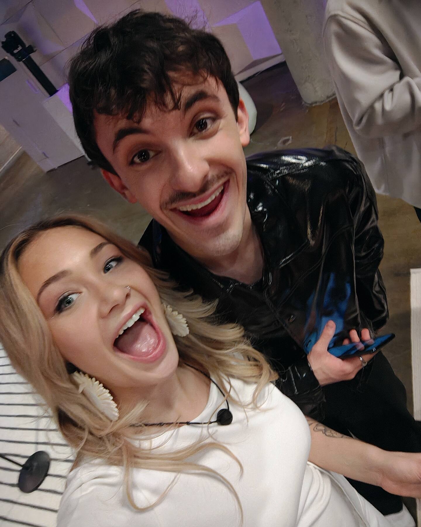 Léo Giroux et Romie Lacasse s'affrontent