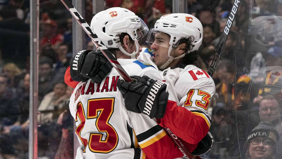 Un touchant message de la veuve de Johnny Gaudreau à Sean Monahan