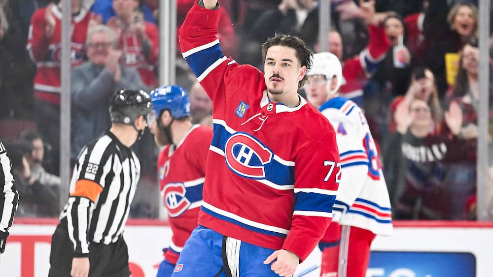 Le combat de Xhekaj a crinqué Slafkovsky: «J’étais tellement survolté»