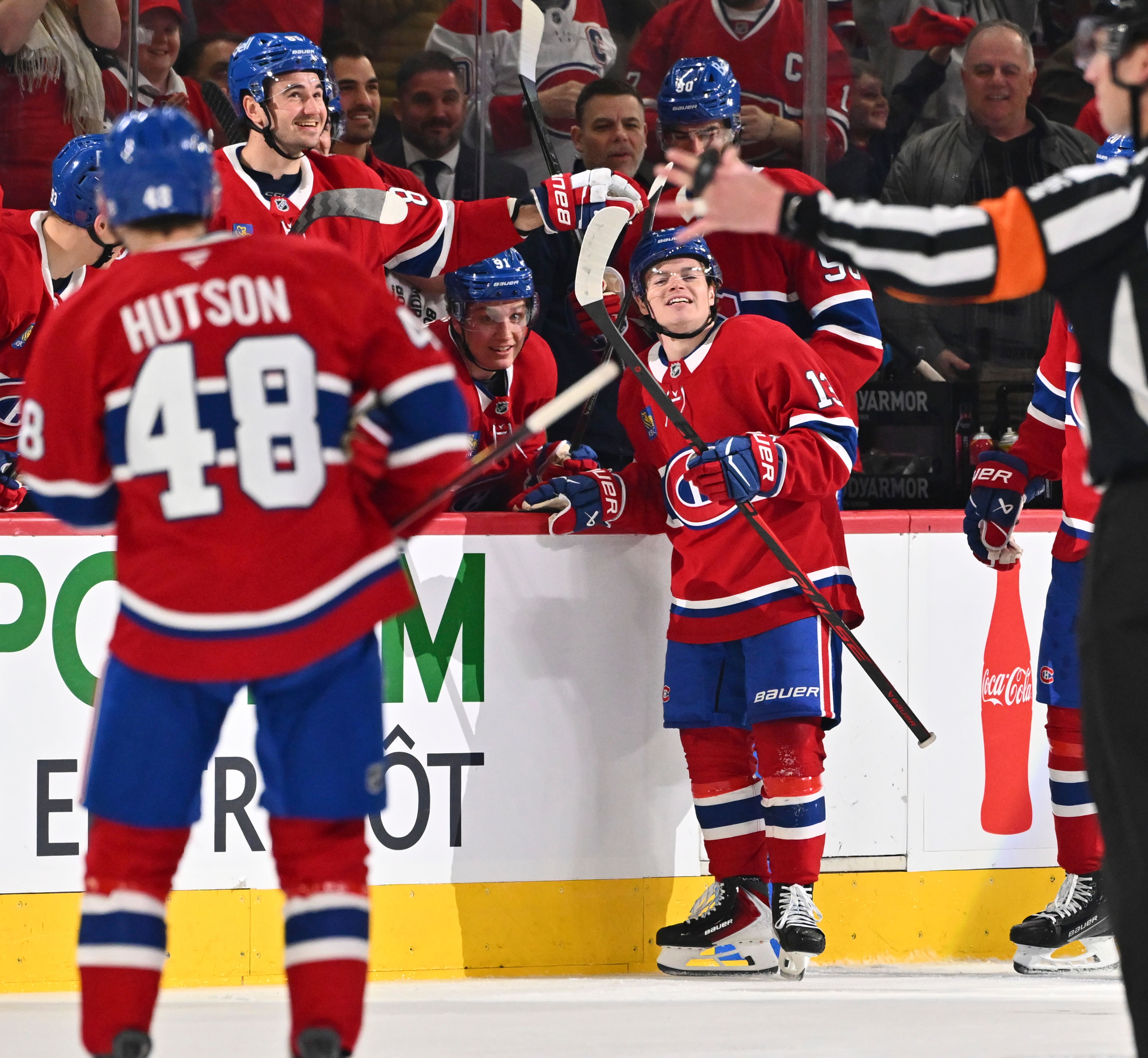 C’est fait! Cole Caufield écrit l’histoire avec son 50e but de la saison