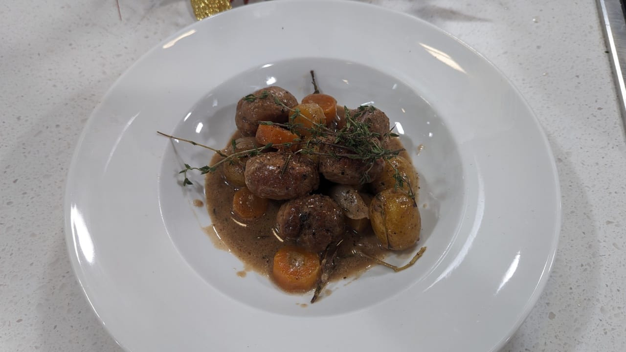 Boulettes de saucisses façon ragoût de grand-mère