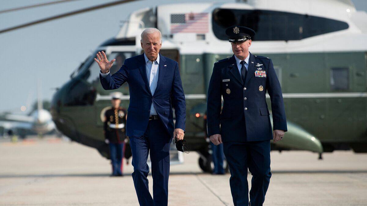 Biden fait sa première visite de président dans l'Ouest américain