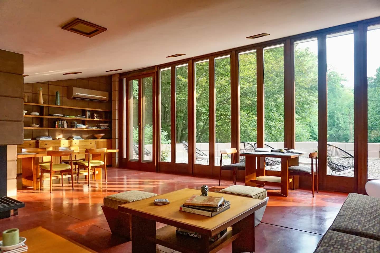 La maison mid-century modern de Frank Lloyd Wright