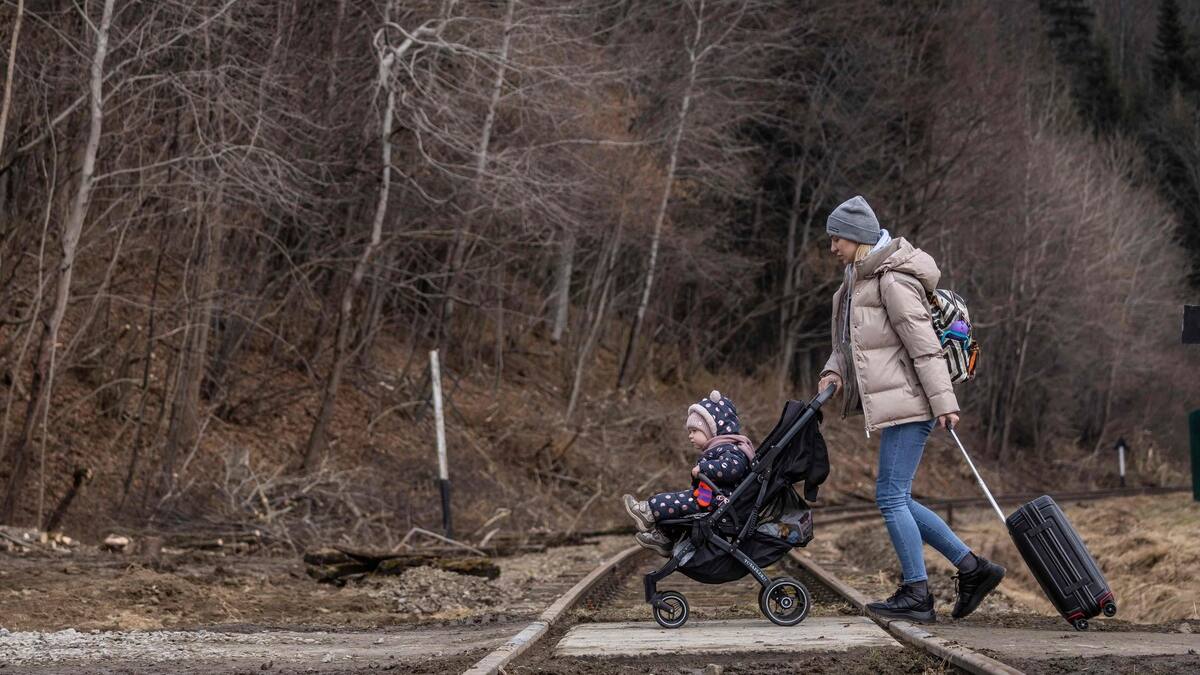 Près de 1,37 million de réfugiés ont fui l'Ukraine