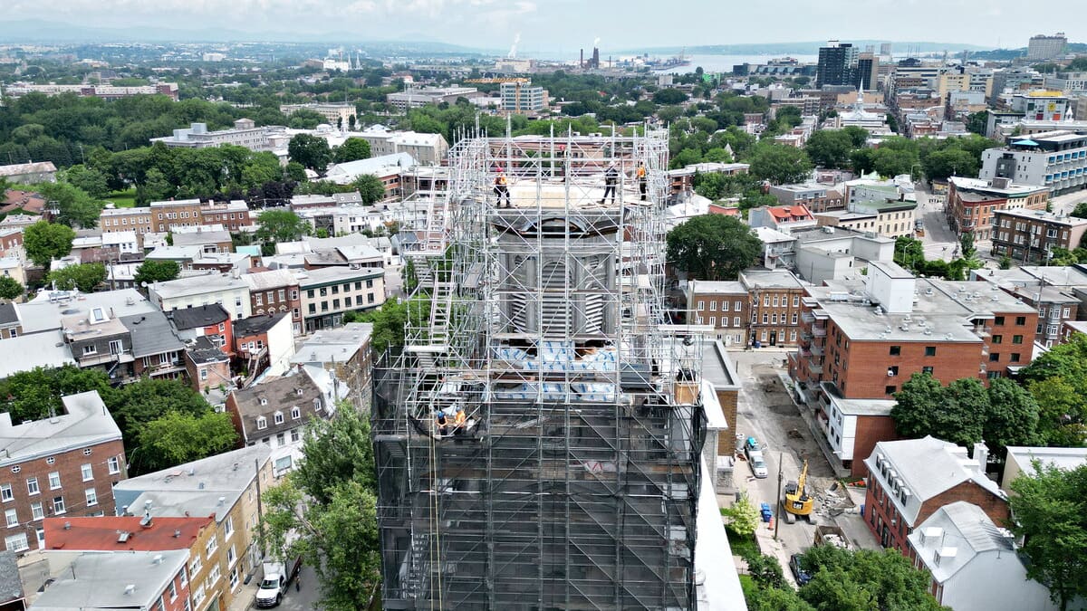 Le clocher de l’église Saint-Sauveur bientôt réinstallé