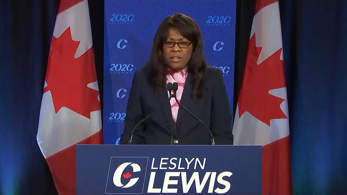 Leslyn Lewis se lance dans la course &agrave; la direction du PCC