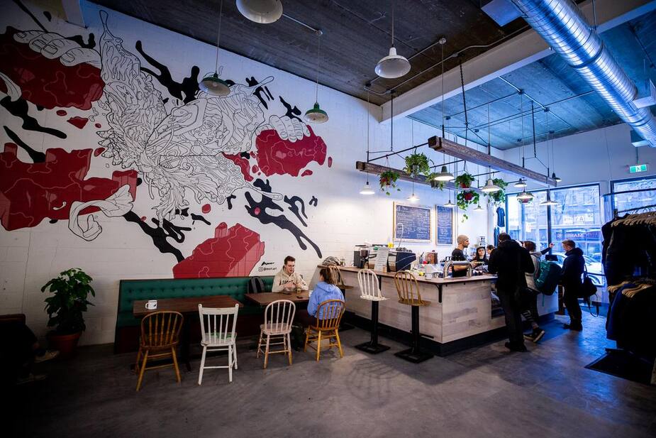 Image principale de l'article Un nouveau café d’escalade dans le centre-ville