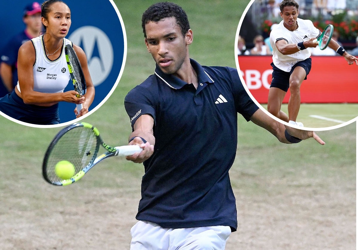 Ce qui attend les Québécois à Wimbledon: une grande première pour Félix Auger-Aliassime, un bon défi pour Leylah Fernandez