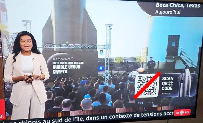 Radio-Canada diffuse par erreur l&rsquo;arnaque d&rsquo;un site frauduleux au t&eacute;l&eacute;journal