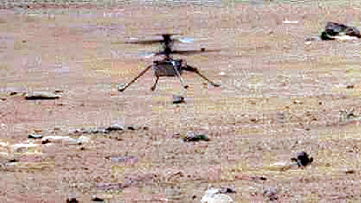 La NASA perd le contact avec son hélicoptère sur Mars