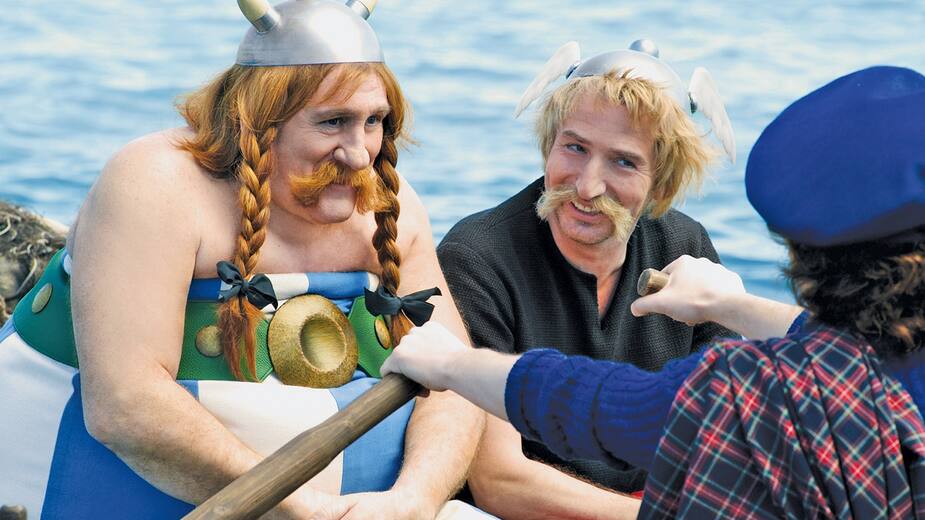 Gérard Depardieu et Édouard Baer.