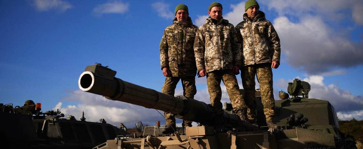 The first British Challenger tanks have arrived in Ukraine The first British Challenger tanks have arrived in Ukraine