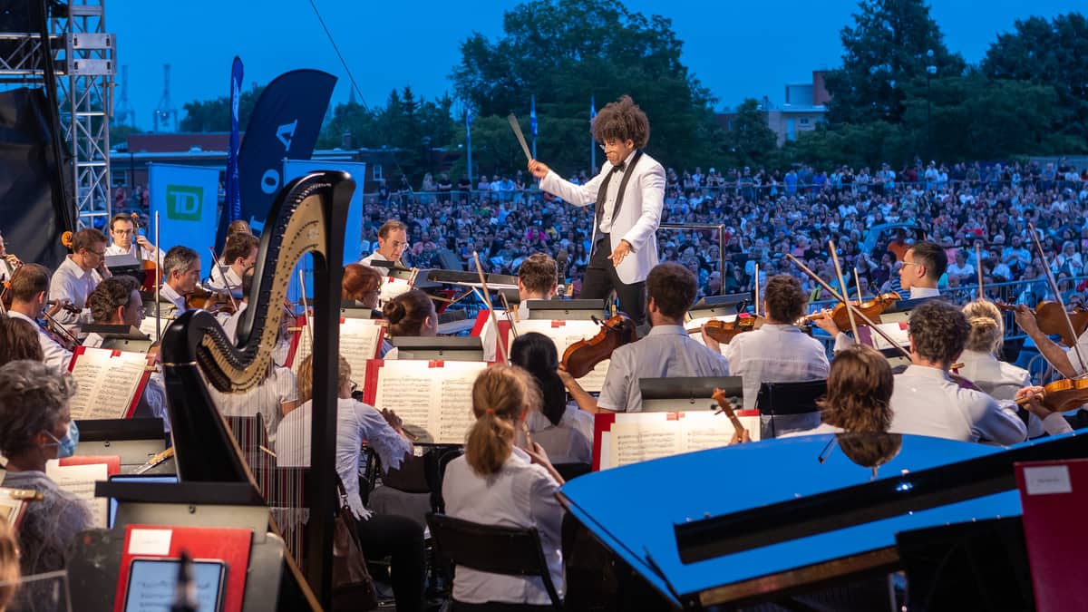 Après la pluie, l’OSM: l’Orchestre symphonique donne le coup d’envoi de sa 12e Virée classique au Parc olympique