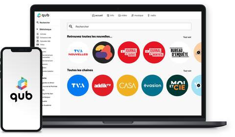 QUB: Todo el contenido de Quebecor en una plataforma