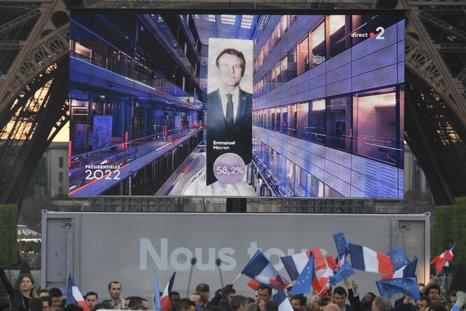Image principale de l'article Les Français réélisent Emmanuel Macron