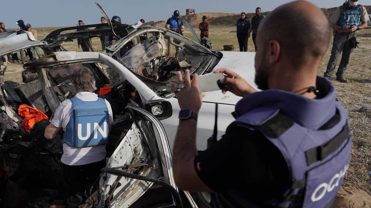 Sept humanitaires tués à Gaza: Israël admet une frappe «non intentionnelle»