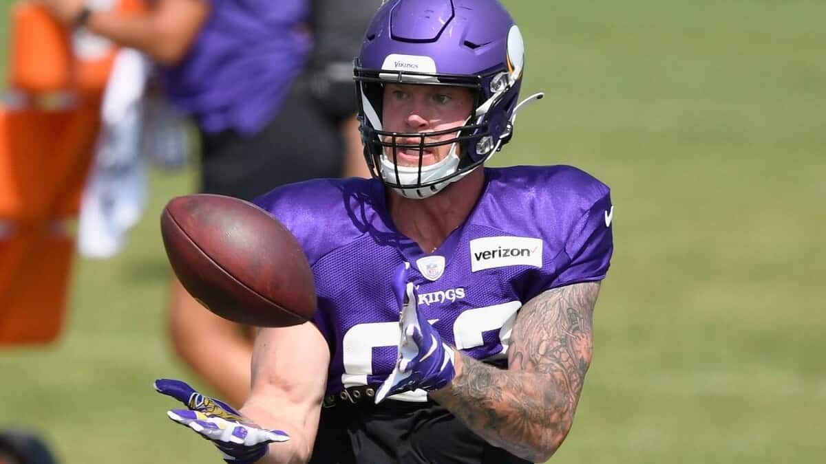 Kyle Rudolph Push Off La fin pour Kyle Rudolph au Minnesota | JDQ