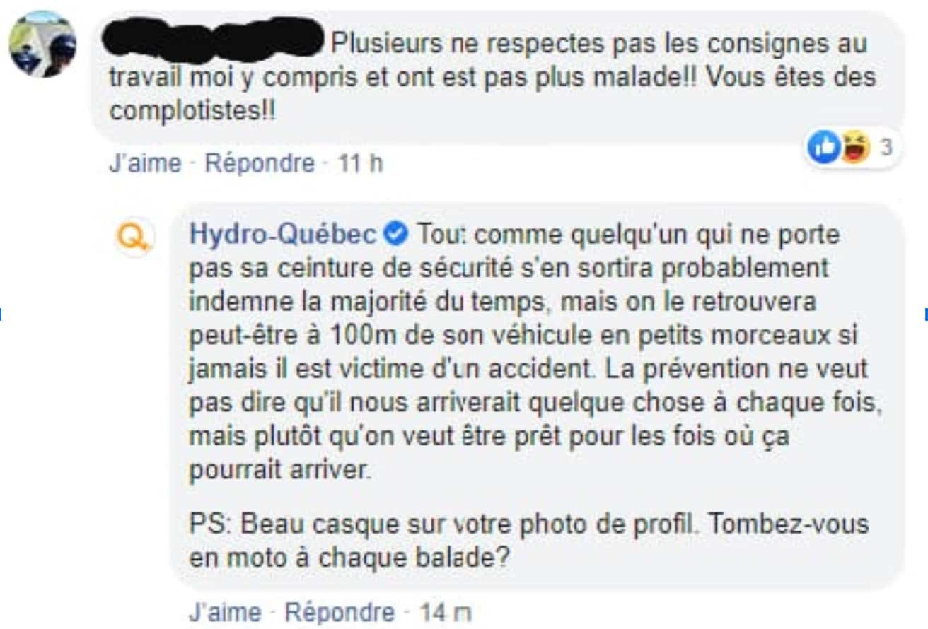 Les Gestionnaires De Communaute D Hydro Quebec Jamais En Panne De Blagues Jdm