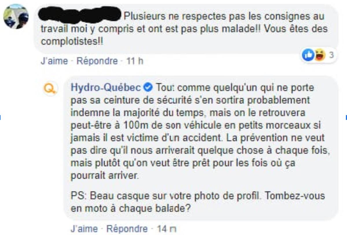 Les Gestionnaires De Communaute D Hydro Quebec Jamais En Panne De Blagues Jdm
