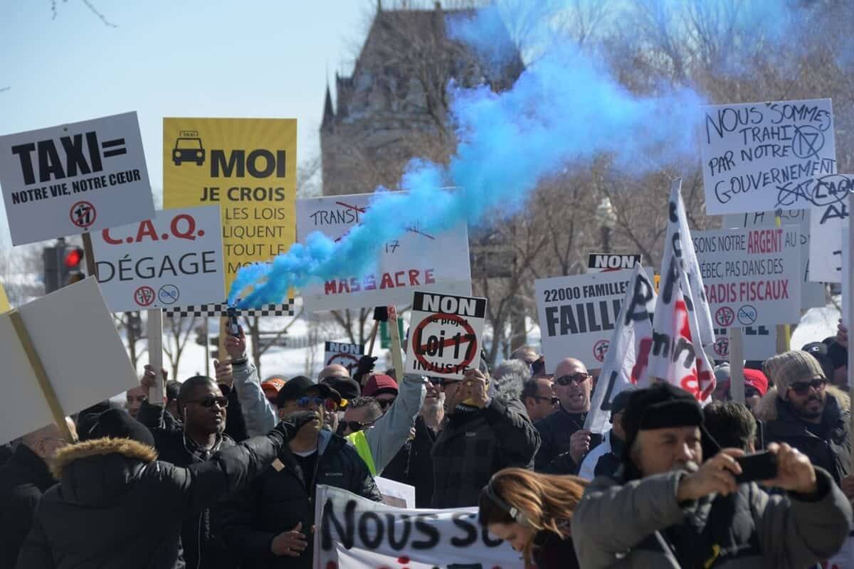 D&eacute;r&eacute;glementation de l&rsquo;industrie du taxi au Qu&eacute;bec: la redevance impos&eacute;e depuis l&rsquo;arriv&eacute;e d&rsquo;Uber moins payante qu&rsquo;esp&eacute;r&eacute;e