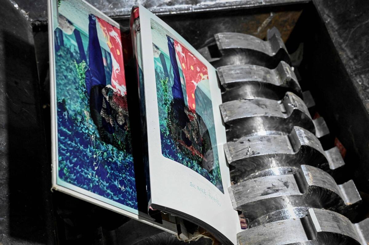 ¿Divorcio?  Una fábrica tritura las fotos de tu boda para producir electricidad