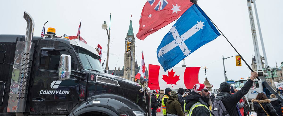 Une manifestation de camionneurs prévue samedi à Montréal