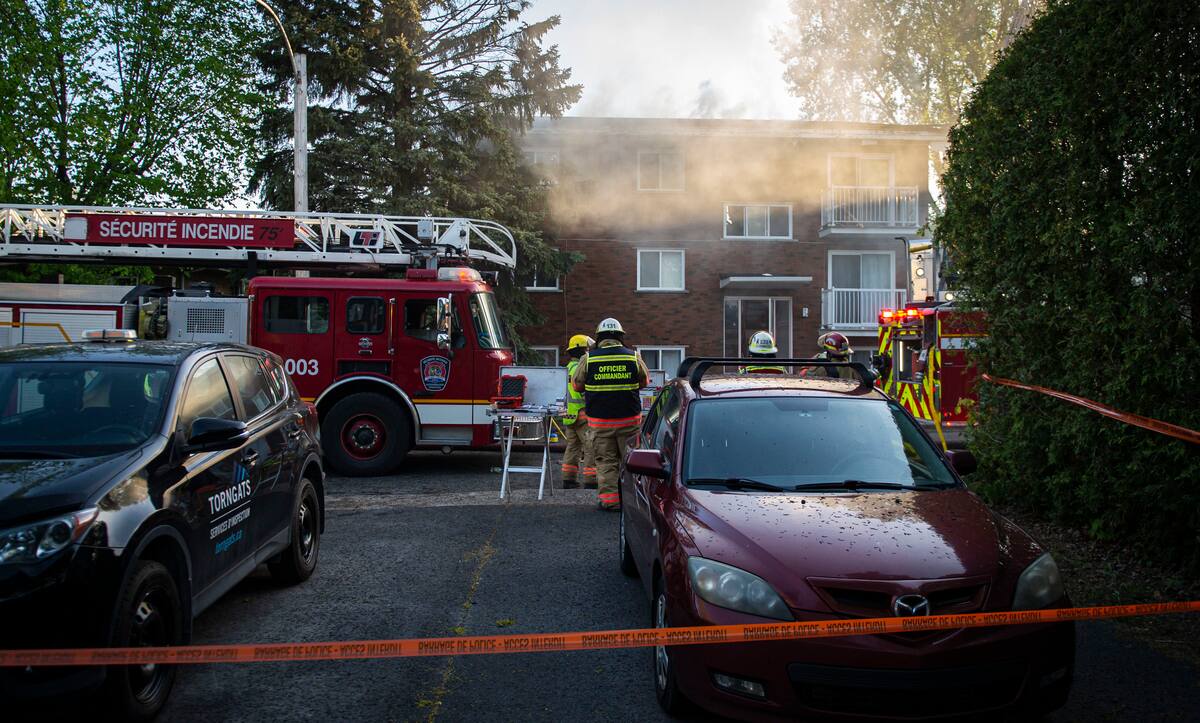 Boucherville un incendie dans un logement fait au moins 6 sinistrés
