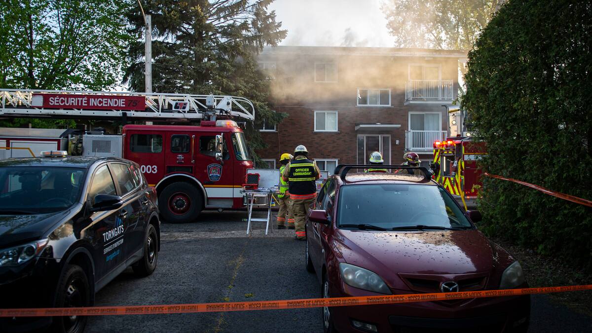 Boucherville: un incendie dans un logement fait au moins 6 sinistrés