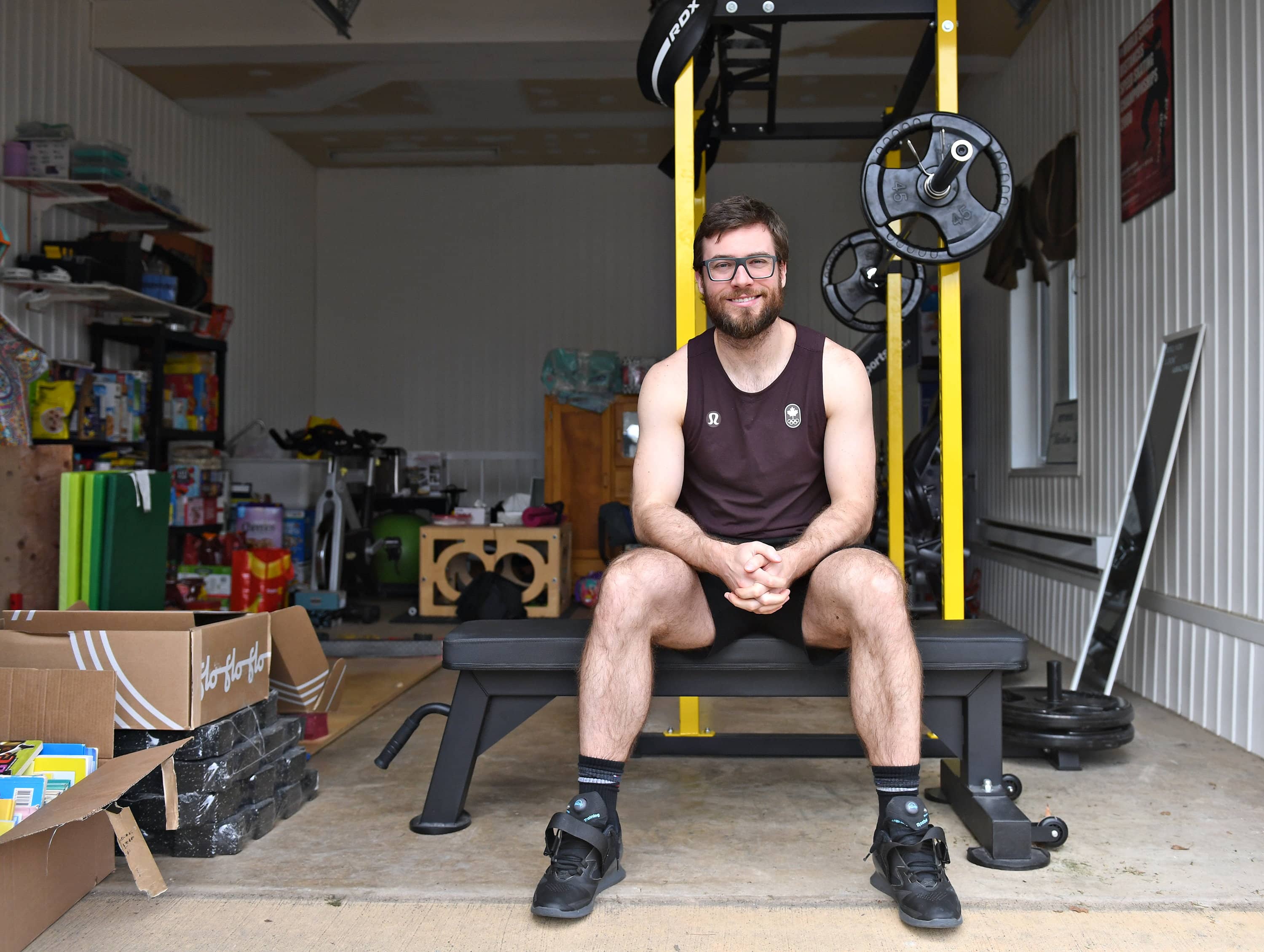 La famille au cœur d’une décision importante de Laurent Dubreuil, qui s’entraînera dans son garage