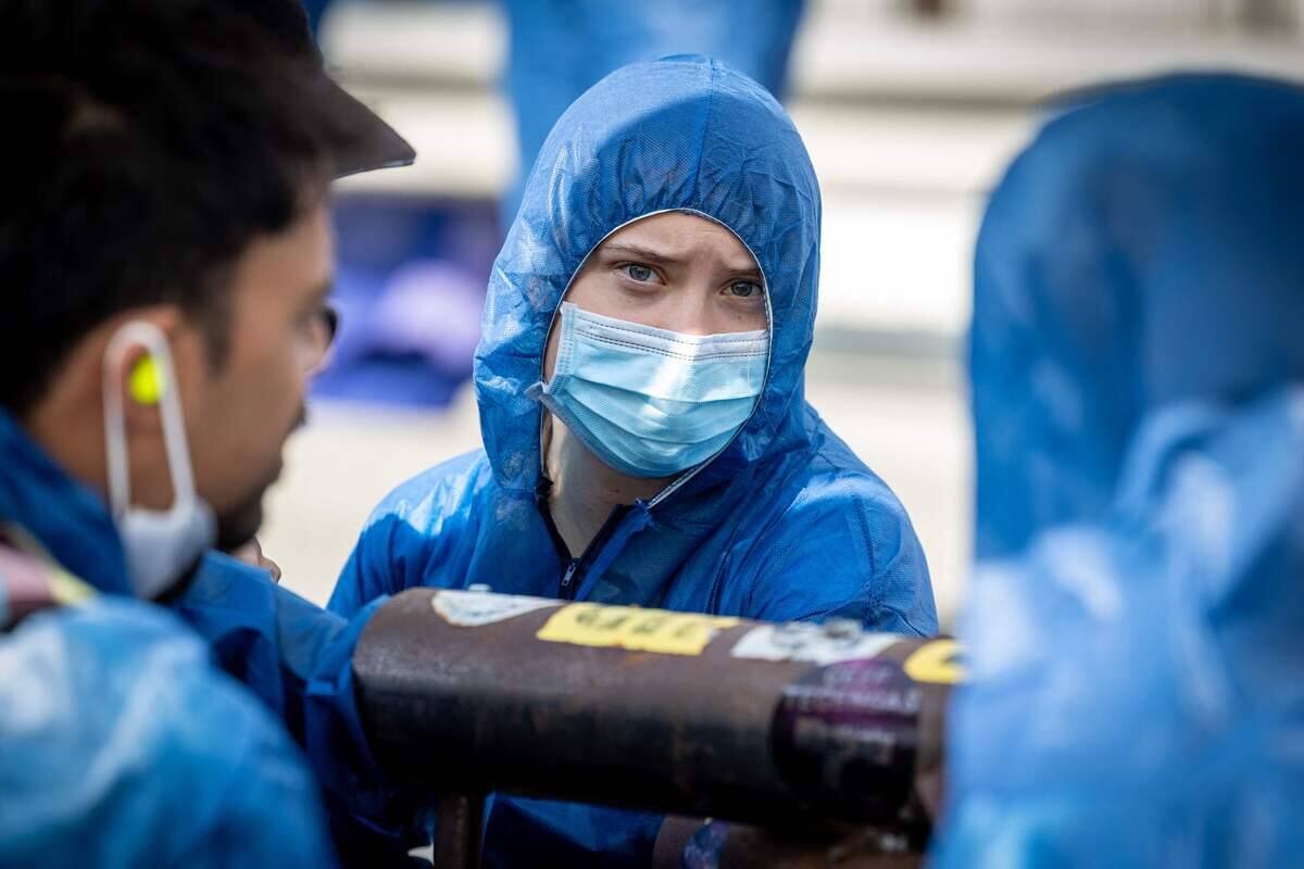 Danemark: Greta Thunberg arr&ecirc;t&eacute;e lors d'une action propalestinienne