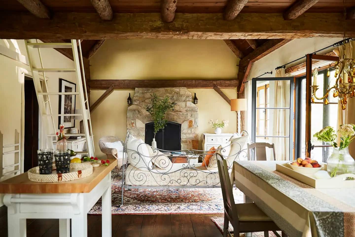 La maison champêtre idéale pour les amoureux