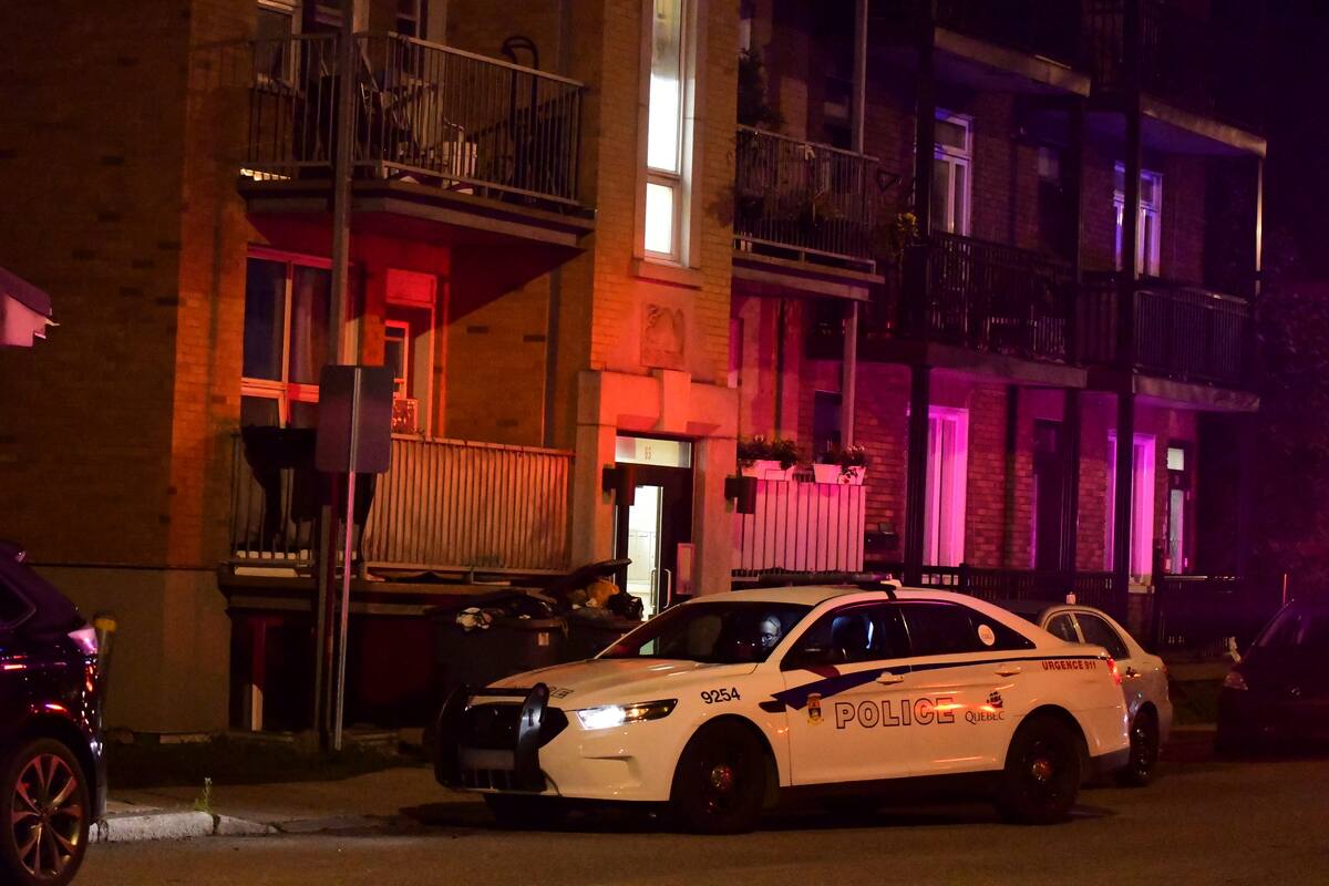 [IMAGES] Agression arm&eacute;e dans Limoilou: un mort et une bless&eacute;e