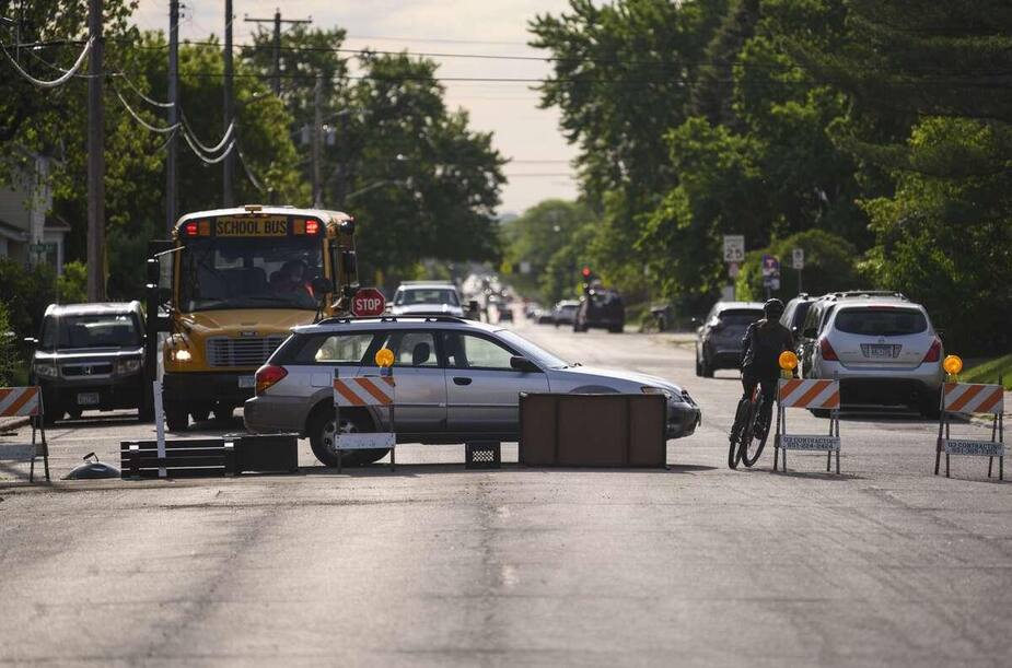 Image principale de l'article L'intersection où est mort George Floyd rouverte