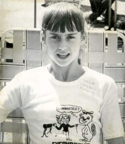 Nadia Comaneci, 14 anos, durante os Jogos Olímpicos de Montreal, em 1976
