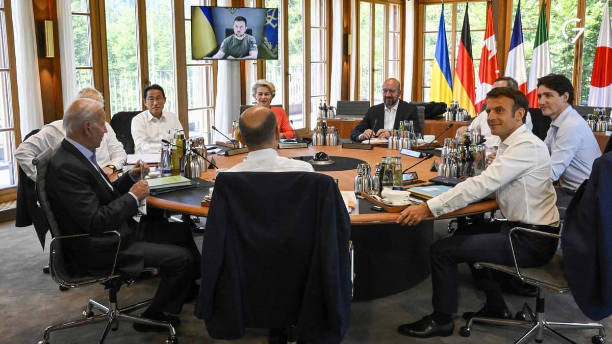 Zelensky au G7: il faut «faire le maximum» pour mettre fin à la guerre d'ici fin 2022