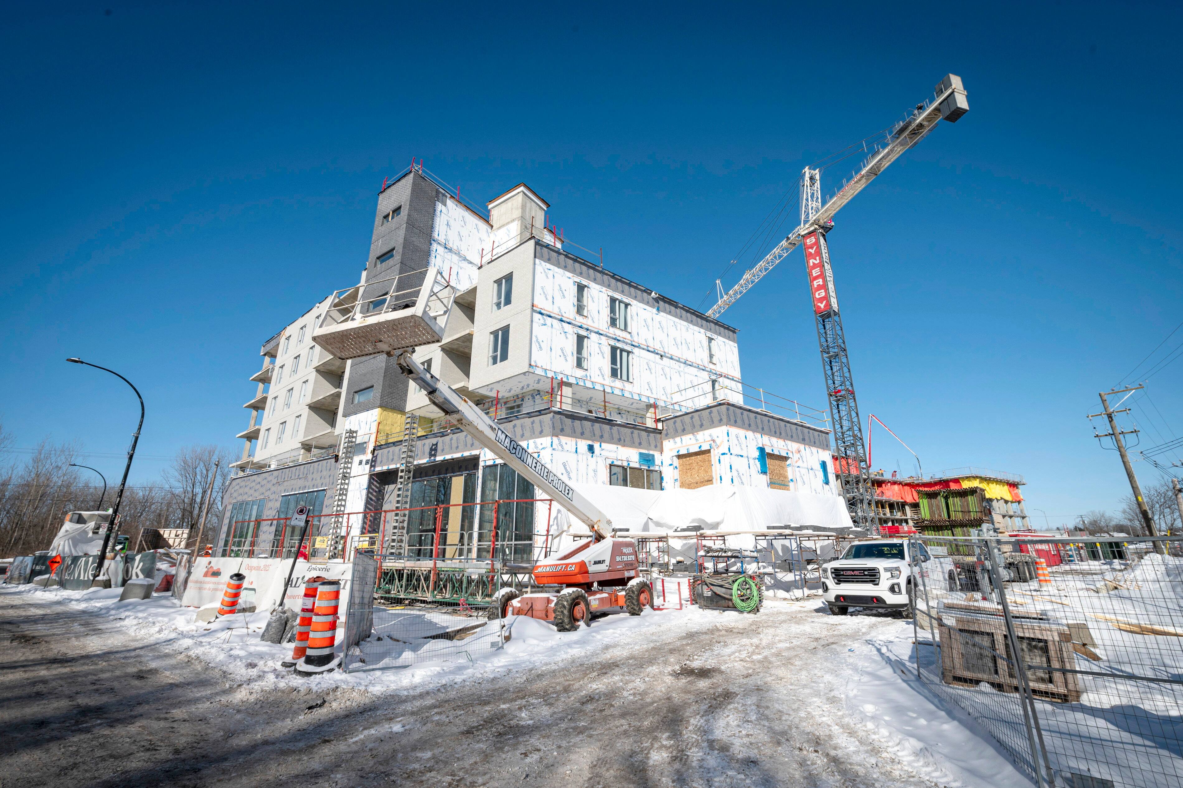 Une riche famille de l est de Montréal construit un quartier de
