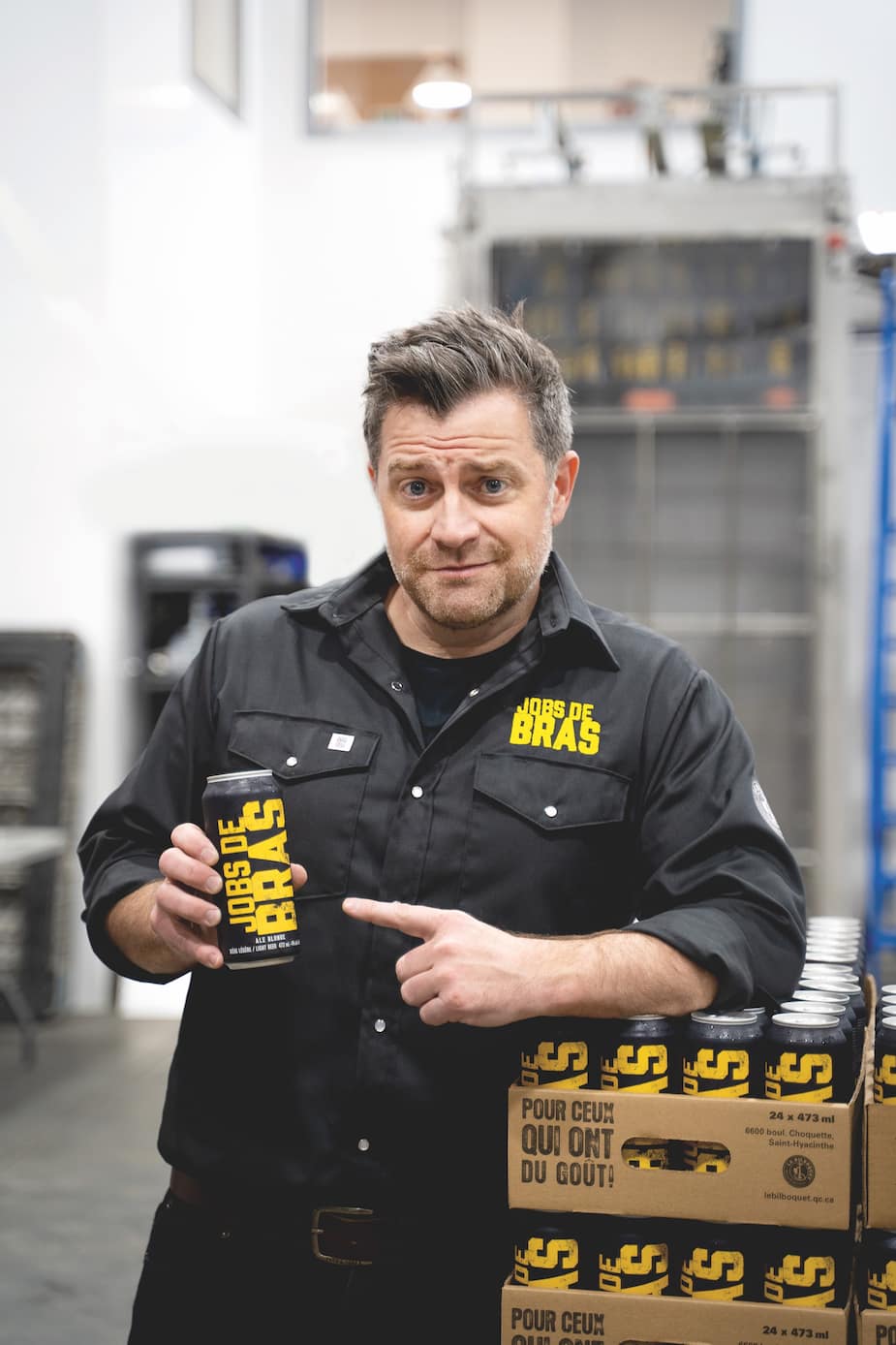 Image principale de l'article Patrick Groulx lance sa propre bière